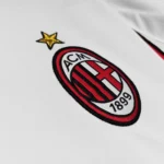 Maillot AC Milan 2006/07 extérieur manches longues · Rétro — Détail photographique du modèle