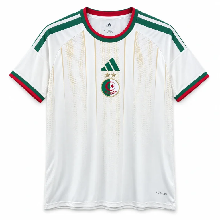 Maillot Algérie 2026 domicile · Supporter — Vue de face