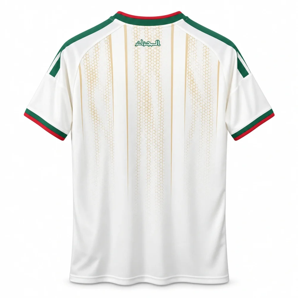 Maillot Algérie 2026 domicile · Supporter — Vue de dos