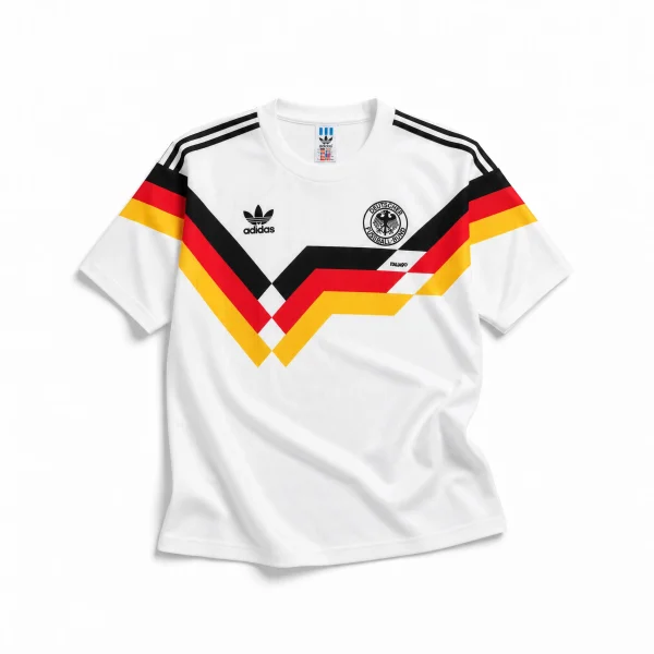 Maillot Allemagne 1990 domicile — Vue de face