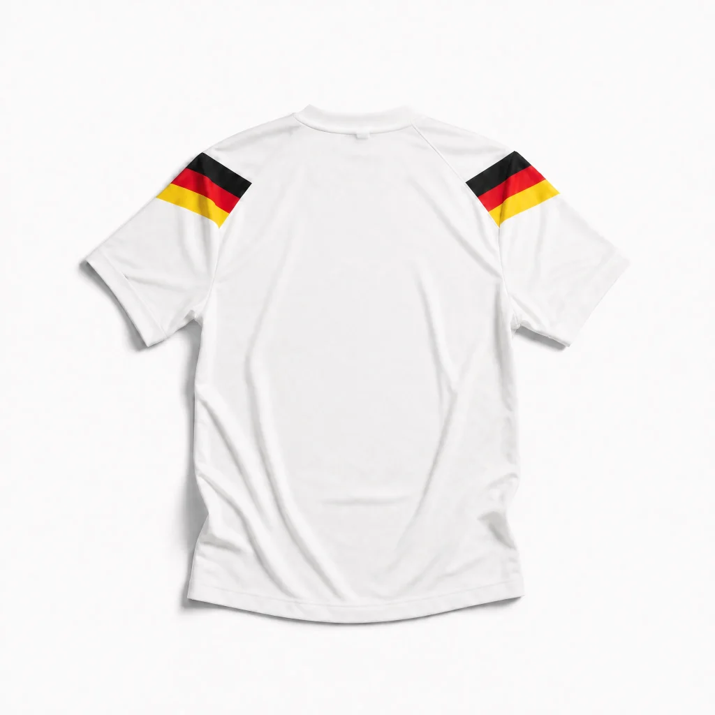 Maillot Allemagne 1990 domicile — Vue de dos