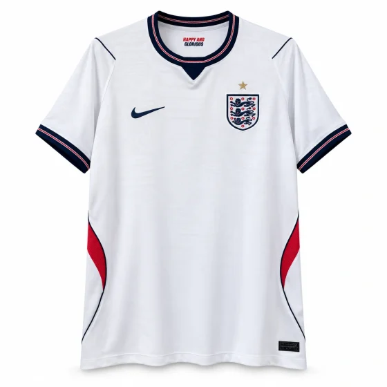 Maillot Angleterre 2026 domicile · Supporter — Vue de face