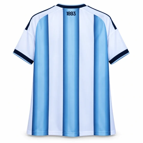 Maillot Argentine 2026 domicile, vue de dos