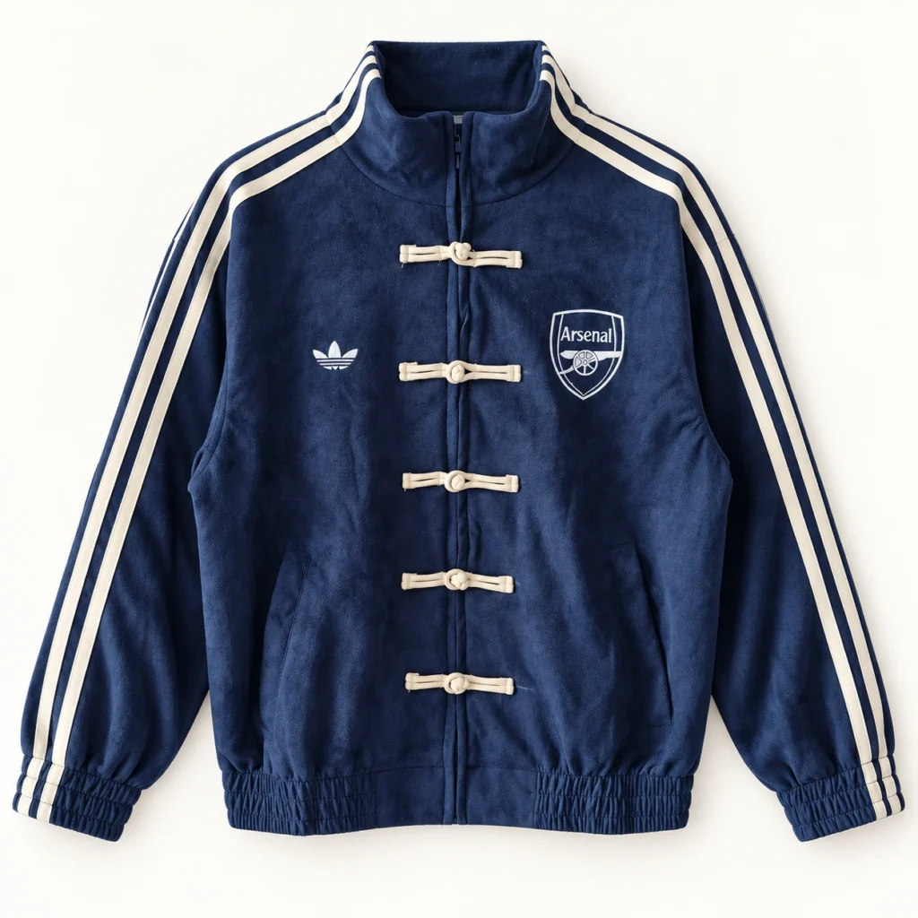 Veste Arsenal bleu marine à attaches