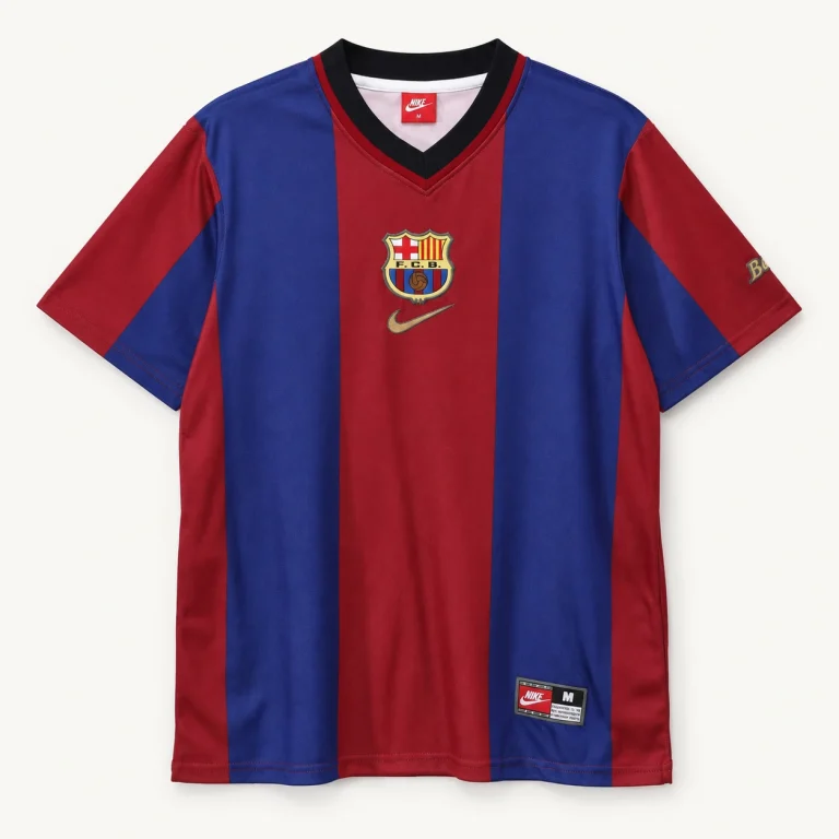 Maillot FC Barcelone 1998/99 domicile — Vue de face