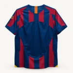 Maillot FC Barcelone 2005/06 domicile Europe · Modèle rétro — Vue de dos