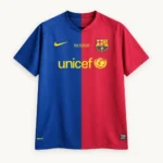 Maillot FC Barcelone 2008/09 domicile · Rétro — Vue de face