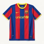 Maillot FC Barcelone 2010/11 domicile — Vue de face