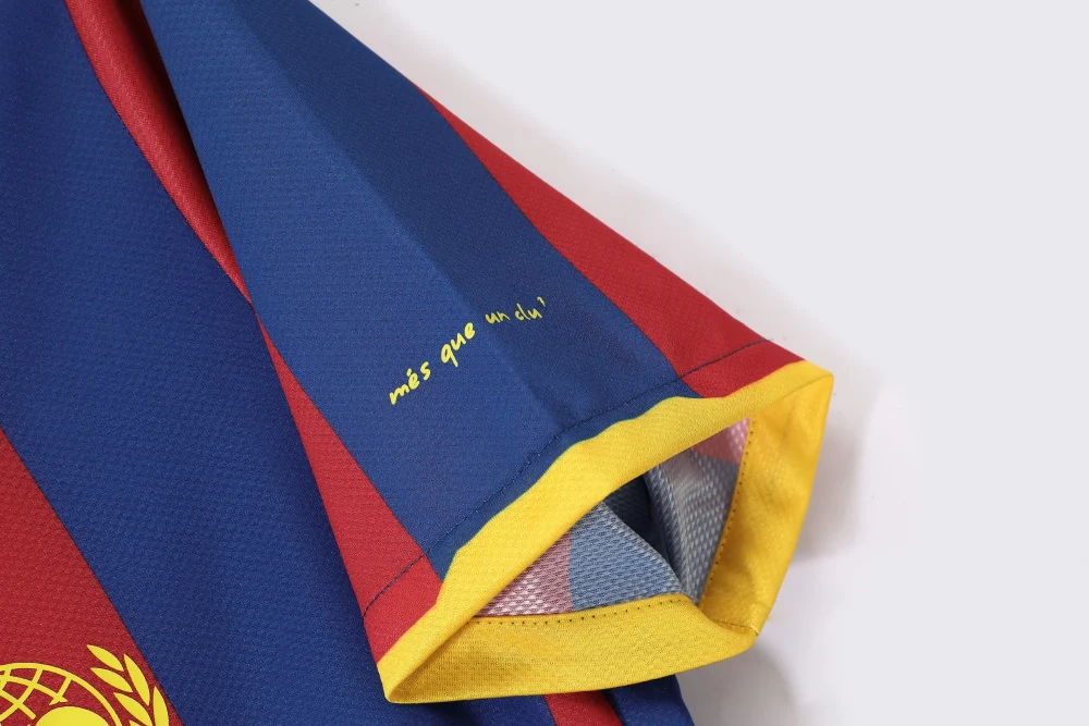 Maillot FC Barcelone 2010/11 domicile — Texture et coutures