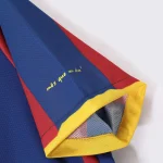Maillot FC Barcelone 2010/11 domicile — Texture et coutures