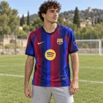 Maillot FC Barcelone 2026/27 domicile · Supporter — Le maillot porté