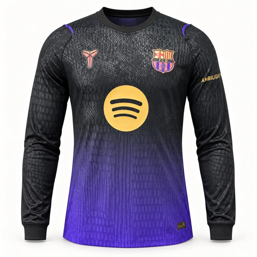Maillot FC Barcelone 2026/27 extérieur manches longues