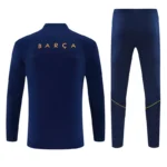 Survêtement Barcelone 2026/27 demi-zip marine · Adulte — Vue de dos