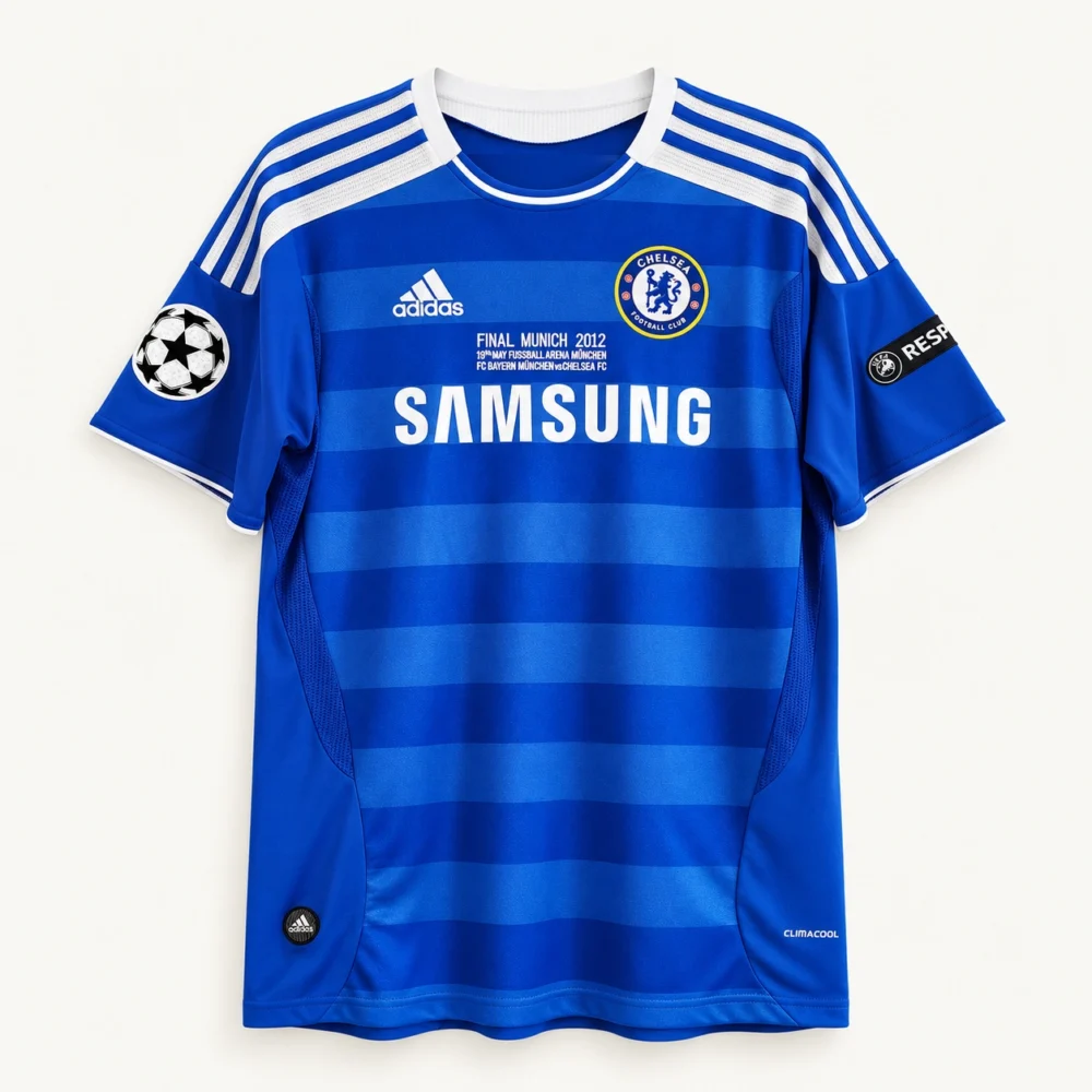 Maillot Chelsea 2011/12 domicile · Rétro — Vue de face