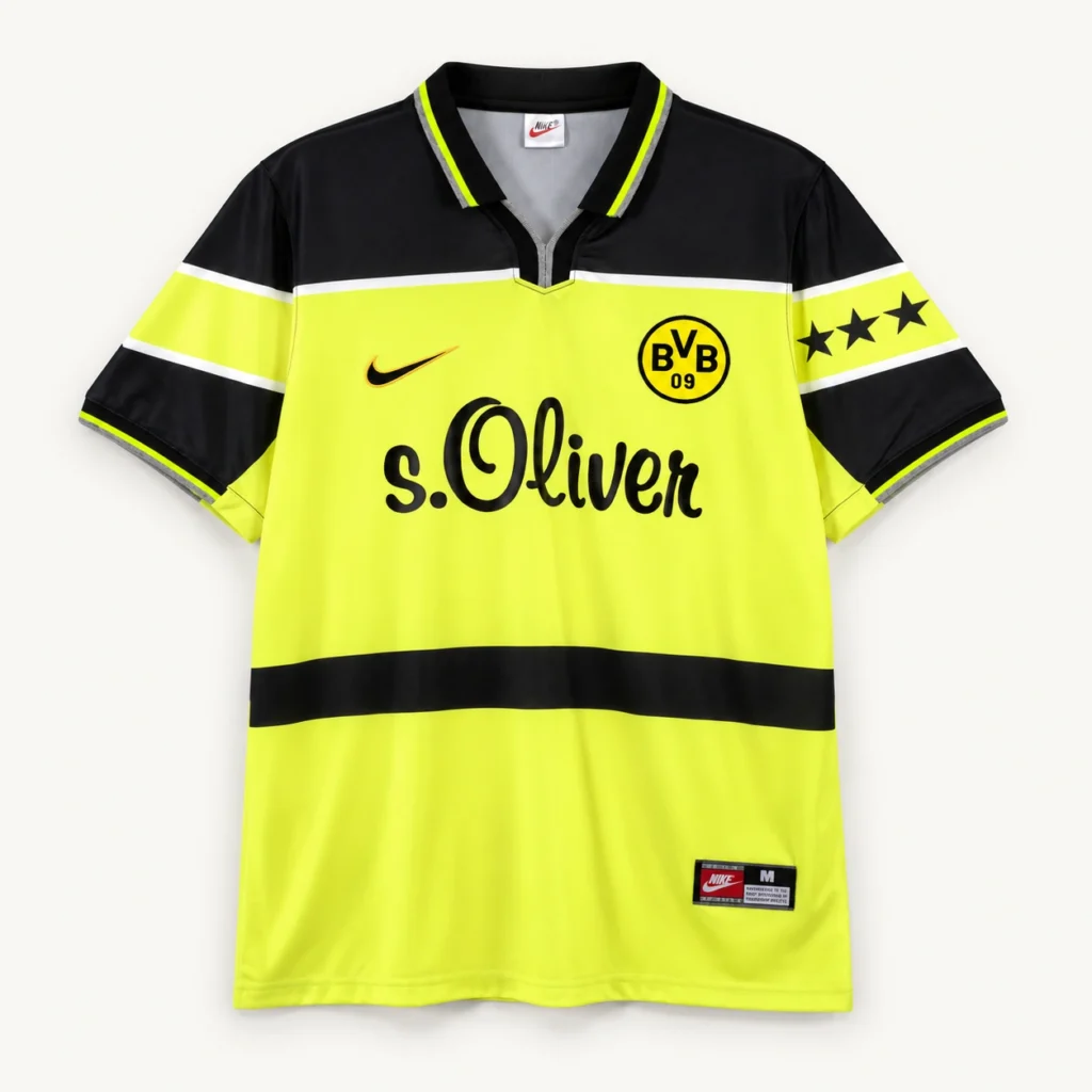 Maillot Dortmund 1997 domicile