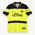 Maillot Dortmund 1997 domicile · Rétro — Vue de face