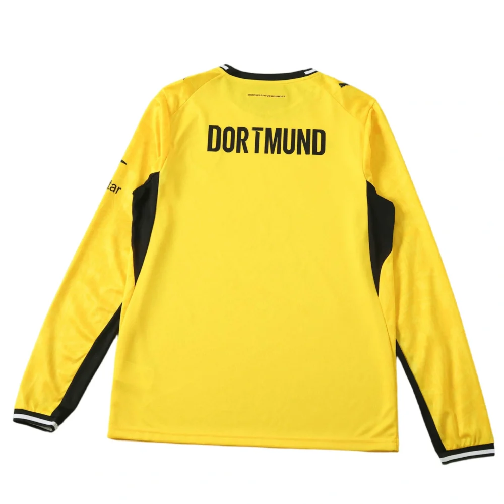 Maillot Dortmund 2026/27 domicile manches longues · Supporter (Fan) — Vue de dos
