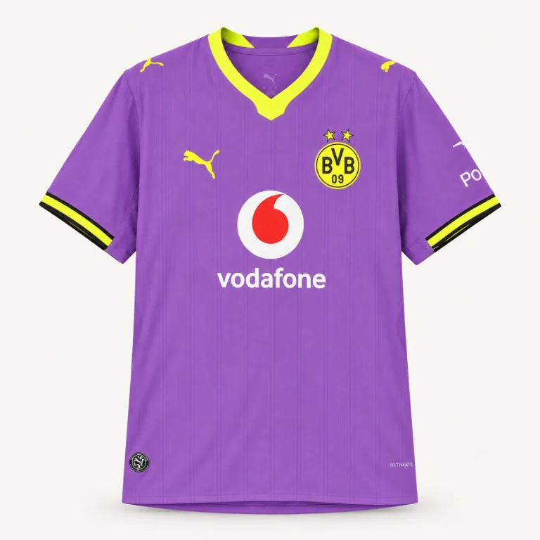 Maillot Borussia Dortmund 2026/27 third · Supporter (Fan) — Vue de face