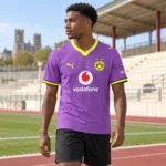 Maillot Borussia Dortmund 2026/27 third · Supporter (Fan) — Porté — version Supporter (Fan)
