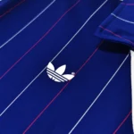 Maillot France 1980/82 domicile manches longues · Rétro — Détail photographique du modèle