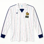 Maillot France 1982 extérieur manches longues · Rétro — Vue de face