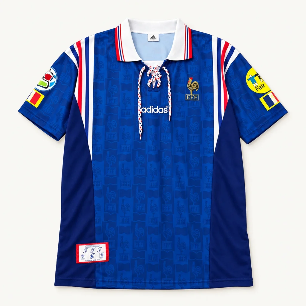 Maillot France 1996 domicile