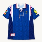 Maillot France 1996 domicile · Rétro — Vue de face