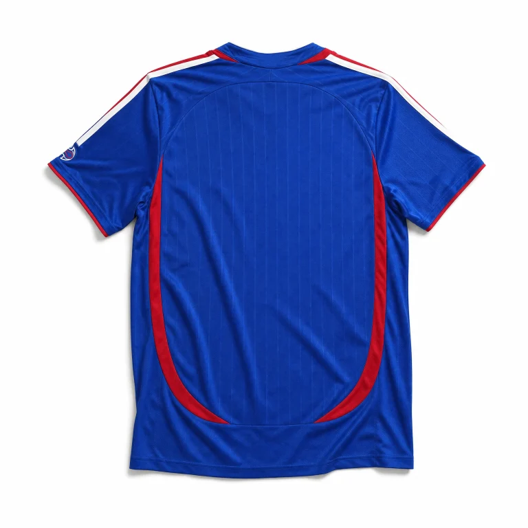 Maillot France 2006 domicile, vue de dos