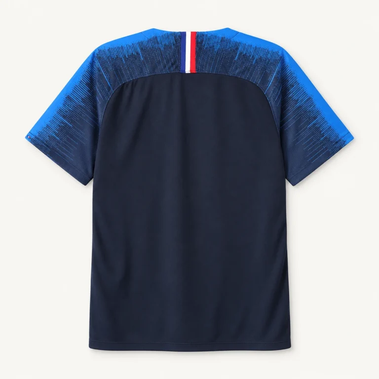 Maillot France 2018 domicile, vue de dos