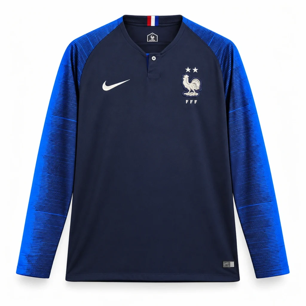 Maillot France 2018 domicile manches longues