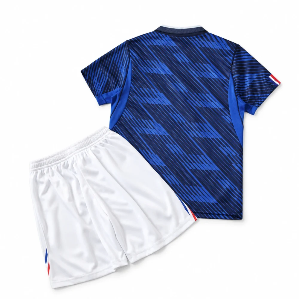 Ensemble enfant France 2026 domicile · Supporter — Vue de dos