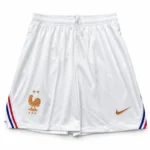 Short France 2026 domicile blanc · Adulte — Vue de face