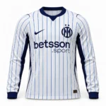 Maillot Inter Milan 2026/27 extérieur manches longues · Joueur (Player) — Vue de face