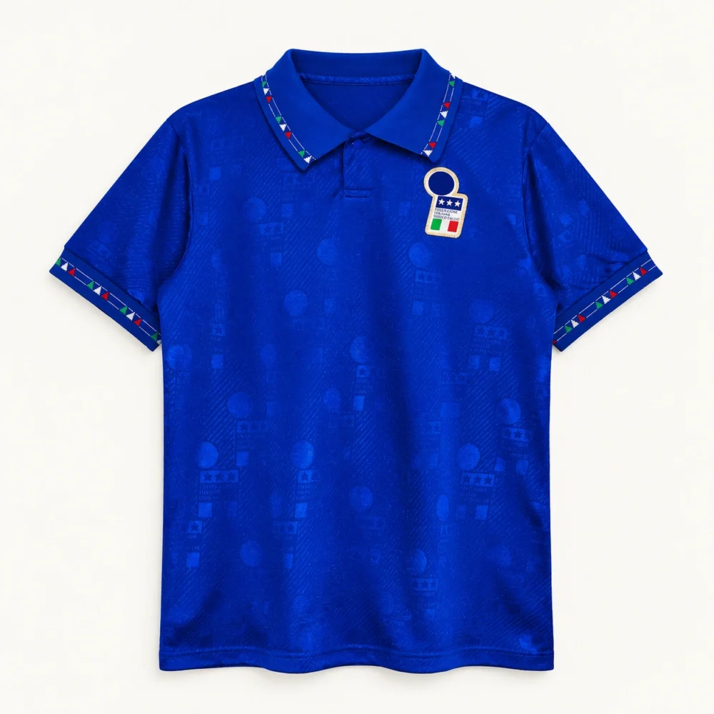 Maillot Italie 1994 domicile · Rétro — Vue de face