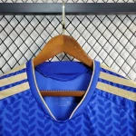Maillot Italie 2026 domicile · Supporter — Détail du col et des coutures