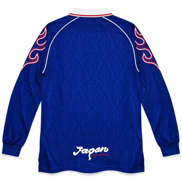 Maillot Japon 1998 domicile manches longues, vue de dos