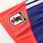 Ensemble d’entraînement Japon bleu et rouge · Adulte — Finition du short