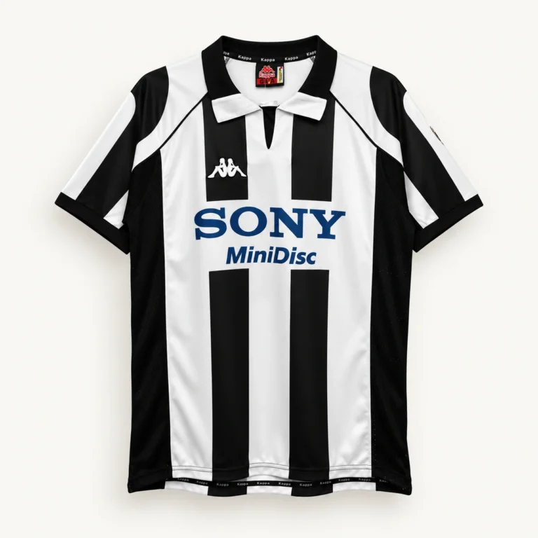 Maillot Juventus 1997/98 domicile · Rétro — Vue de face