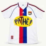 Maillot Lyon 2000/01 domicile · Modèle rétro — Vue de face