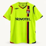 Maillot Lyon 2008/09 vert · Modèle rétro — Vue de face