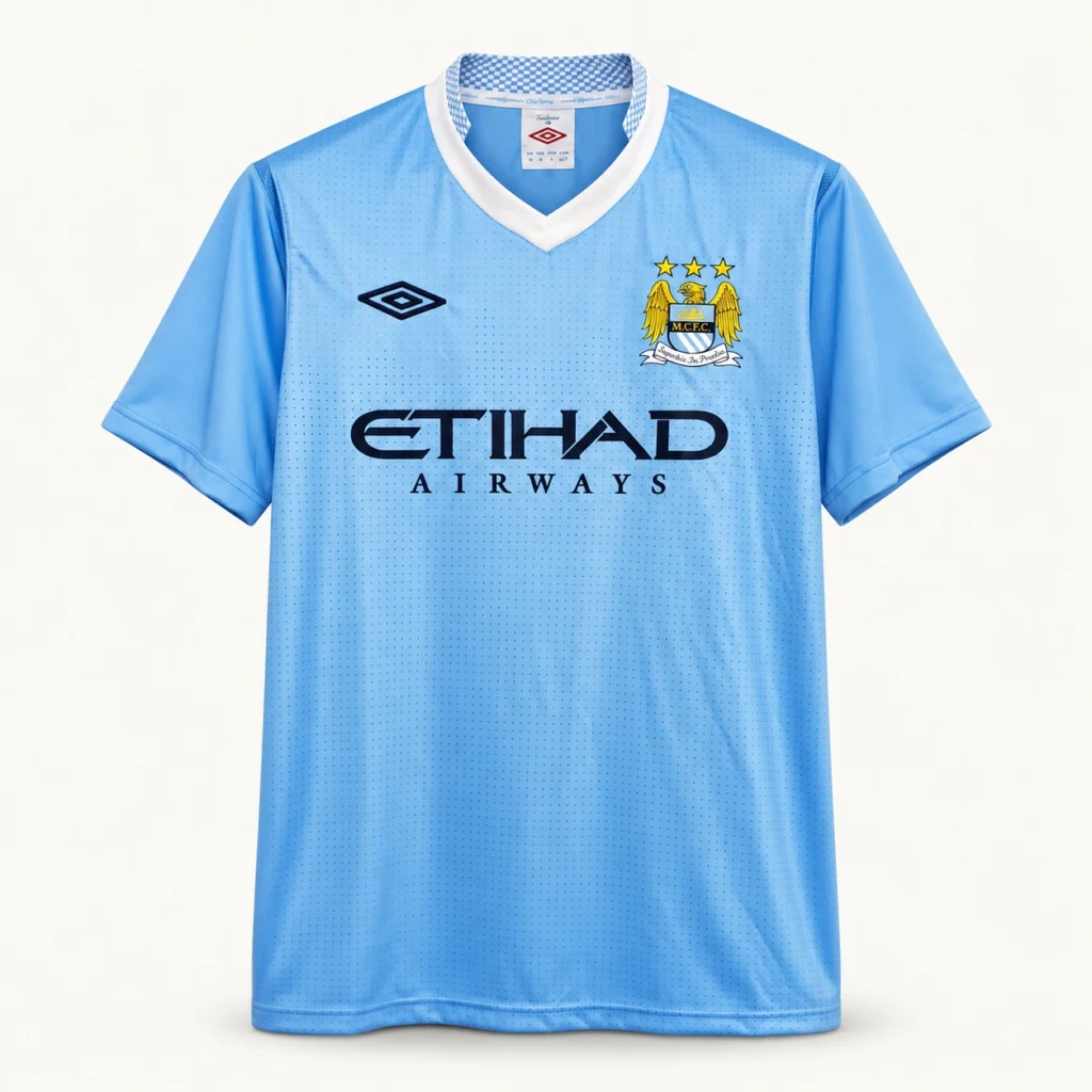 Maillot Manchester City 2011/12 domicile rétro
