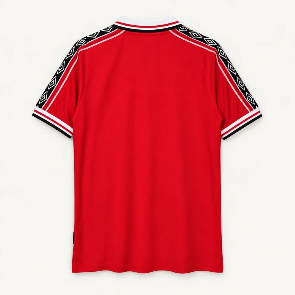 Maillot Manchester United 1998/99 domicile — Vue de dos