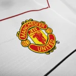 Maillot Manchester United 2003/05 extérieur manches longues · Rétro — Détail photographique du modèle