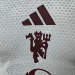 Maillot Manchester United 2026/27 third manches longues · Joueur (Player) — Détail photographique du modèle