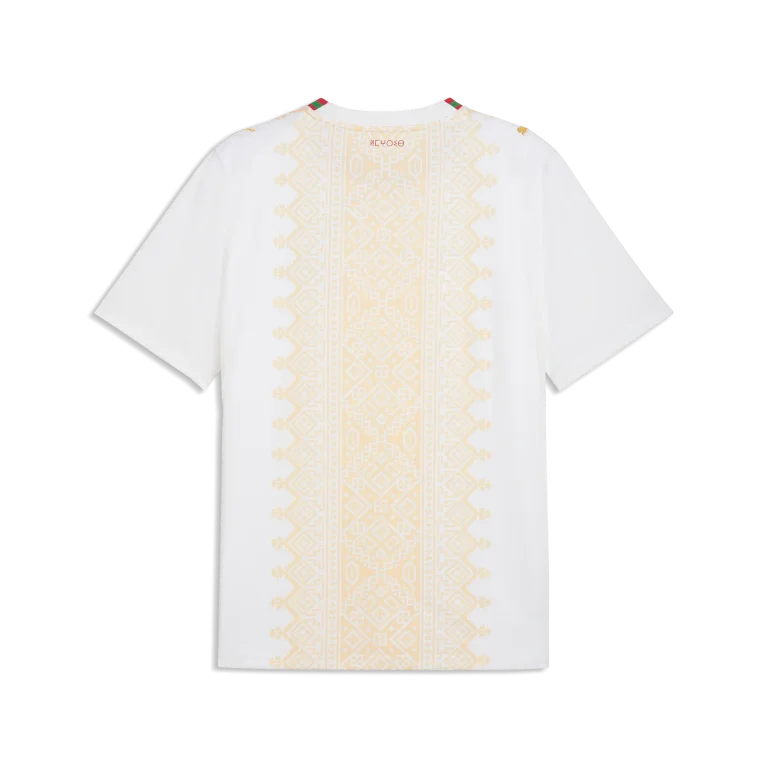 Maillot Maroc 2026/27 extérieur, vue de dos