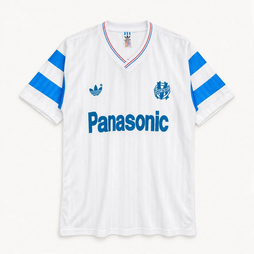 Maillot OM 1990/91 domicile