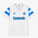 Maillot OM 1990/91 domicile · Rétro — Vue de face