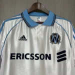 Maillot OM 1998/99 domicile · Rétro — Détail photographique du modèle