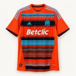 Maillot OM 2011/12 third orange · Rétro — Vue de face