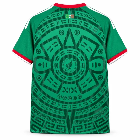 Maillot Mexique 2026 domicile, vue de dos